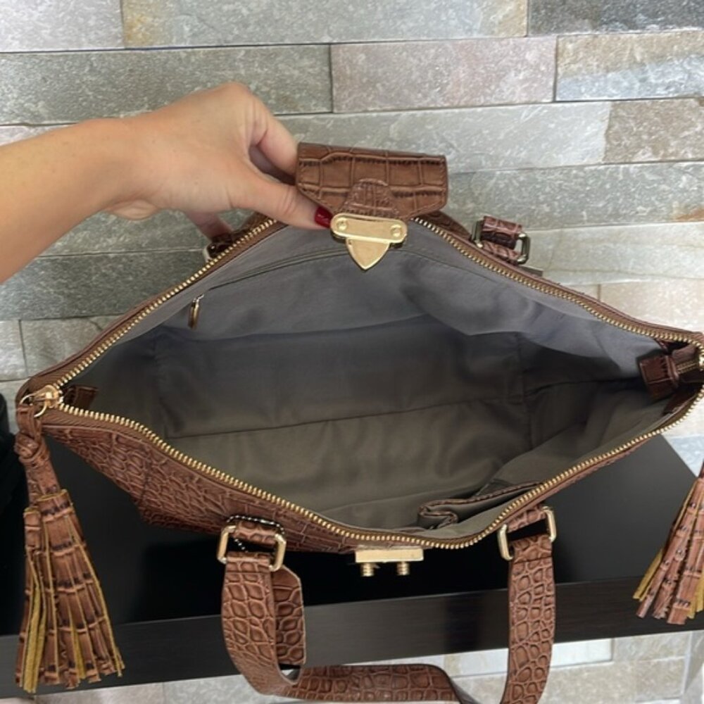 🎁 Inzi Genuine Leather Bag - Picture 9 of 12